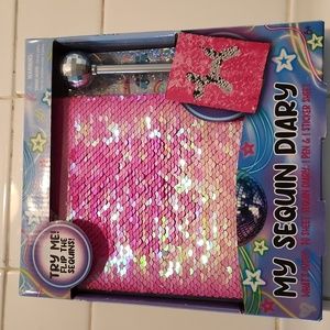 Sequin Diary Set